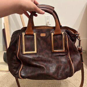 Chloe Ethel bag in rare animal print